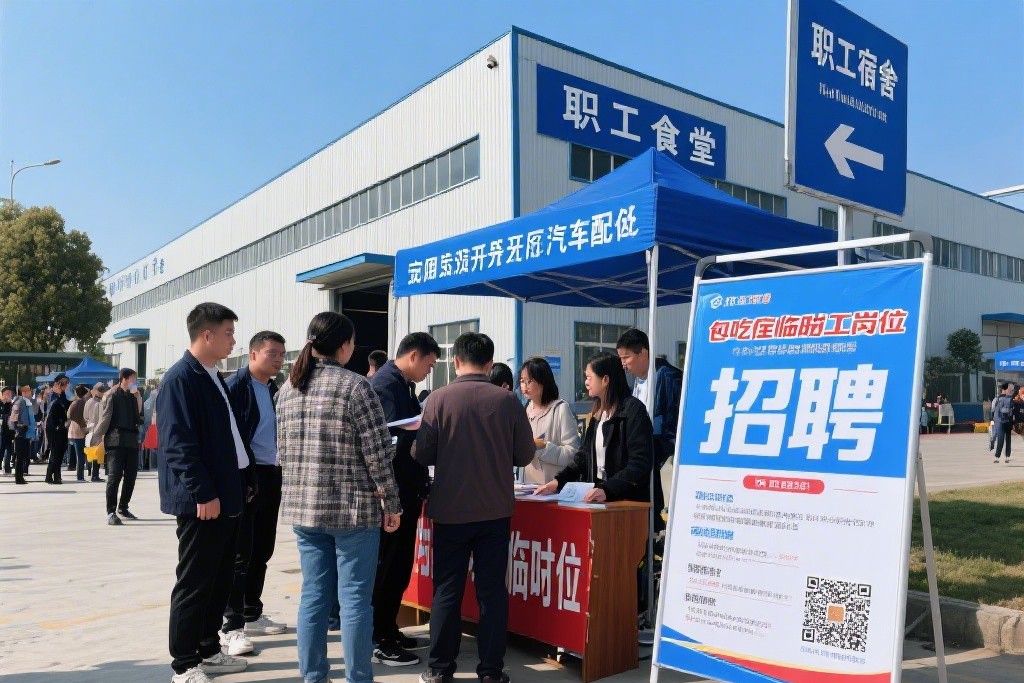 武汉包吃住工厂临时工岗位大盘点：高薪靠谱，入职即享食宿无忧