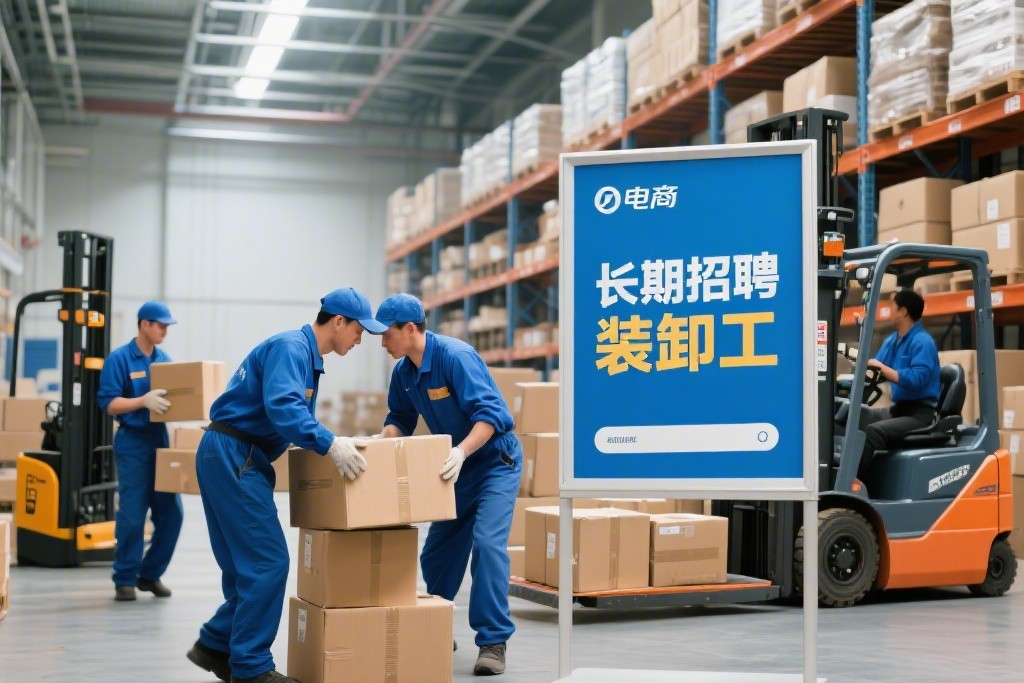 长期招聘电商仓库装卸工：稳定收入+多重福利，靠谱岗位不等人