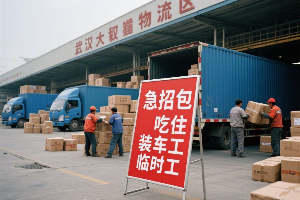 武汉包吃住装车工临时工急招