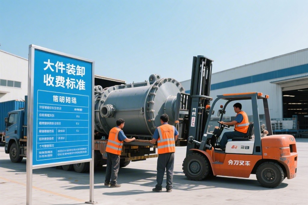 大件货物物流临时装卸工价格怎么算？收费标准与影响因素全知道