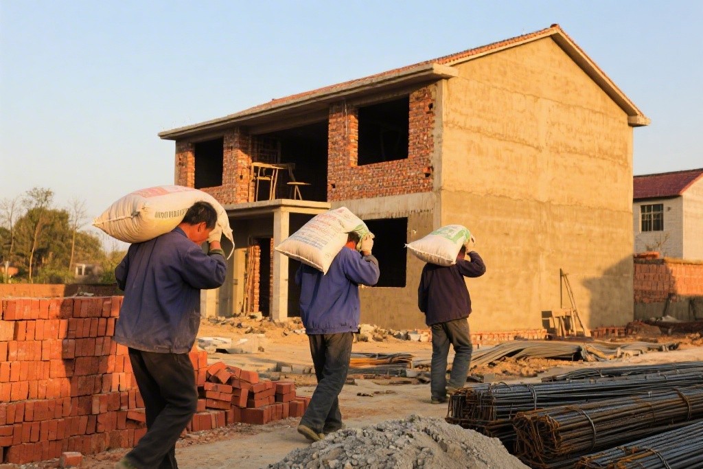 农村建房材料搬运工价格揭秘：计价方式与省钱攻略