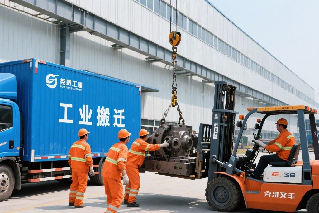 武汉工厂搬迁装卸工服务：专业团队搞定重型设备搬迁难题