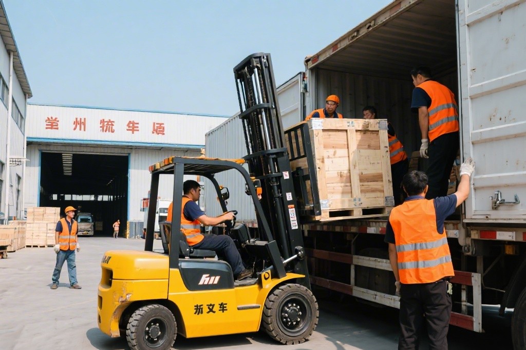 武汉带叉车装卸工服务：企业货物装卸的高效省心之选