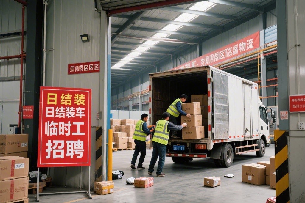 武汉东西湖区仓库装车工临时工