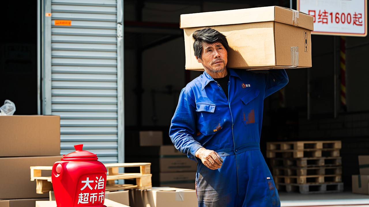 大冶市工厂搬运临时工高薪好去处：日结1700起 入职快无需等