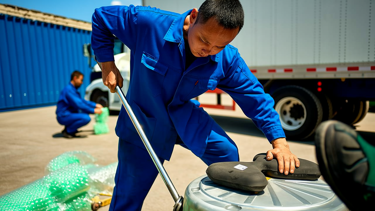 搬大件怕摔怕卡？鄂州燕矶镇这位装卸师傅的服务太靠谱