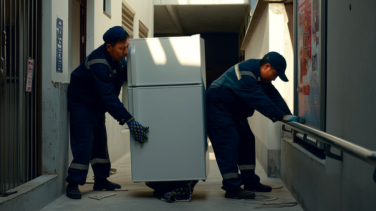 ：武汉冰箱上楼怕磕碰？资深本地搬运团给你“稳稳的幸福”