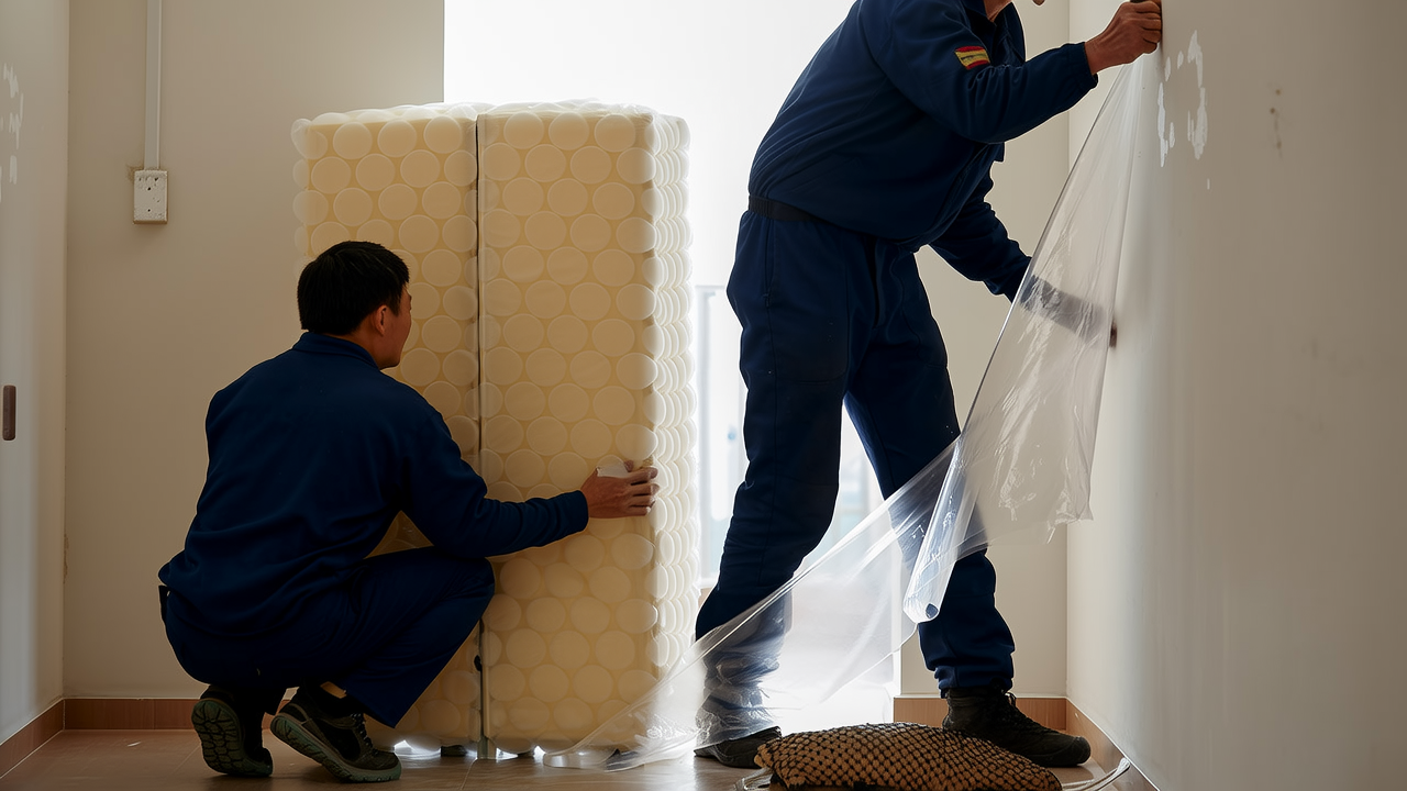 武汉搬衣柜总刮墙？专业大件搬运团队的护墙妙招太省心！
