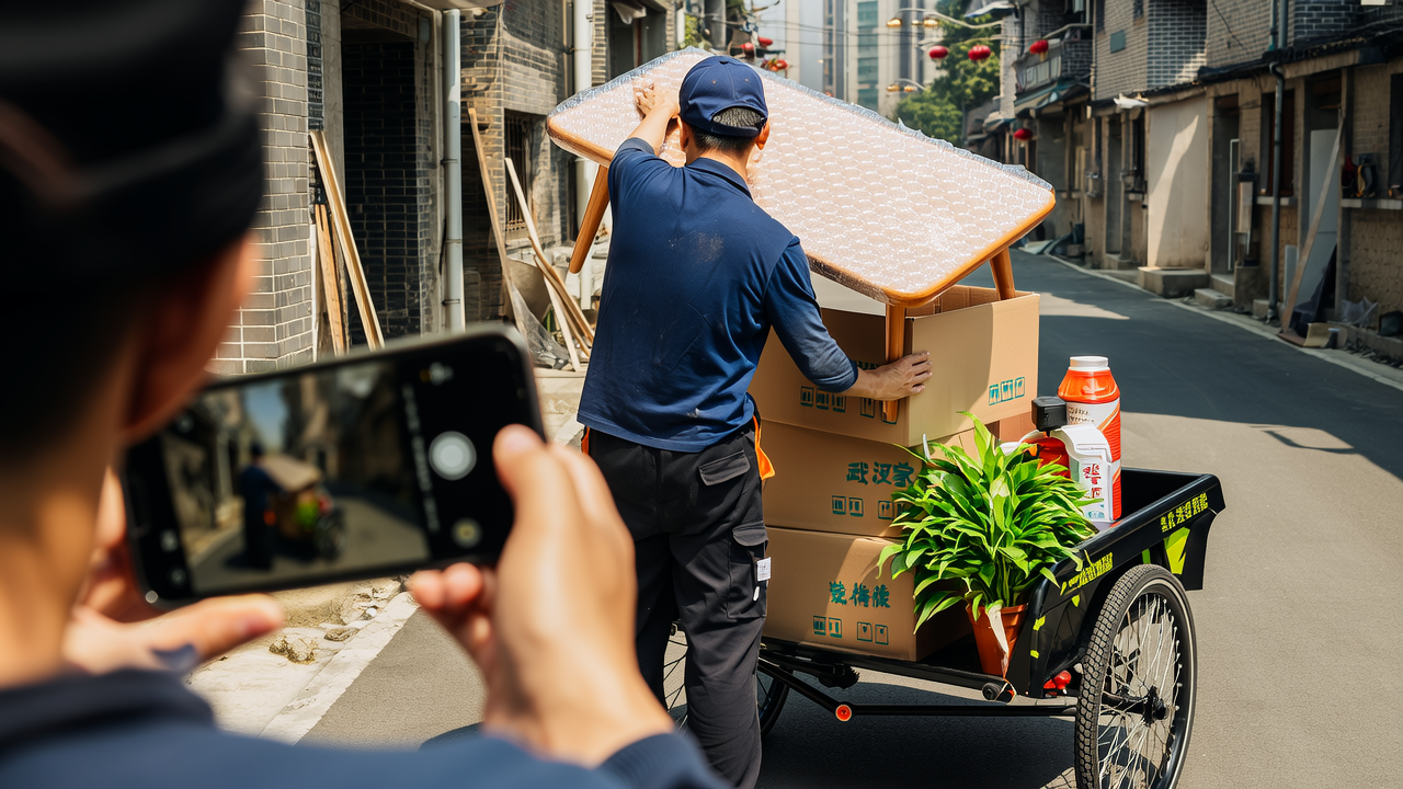 ：武汉鄂州搬家不用慌！上门工人一站式搞定居民公司搬迁痛点