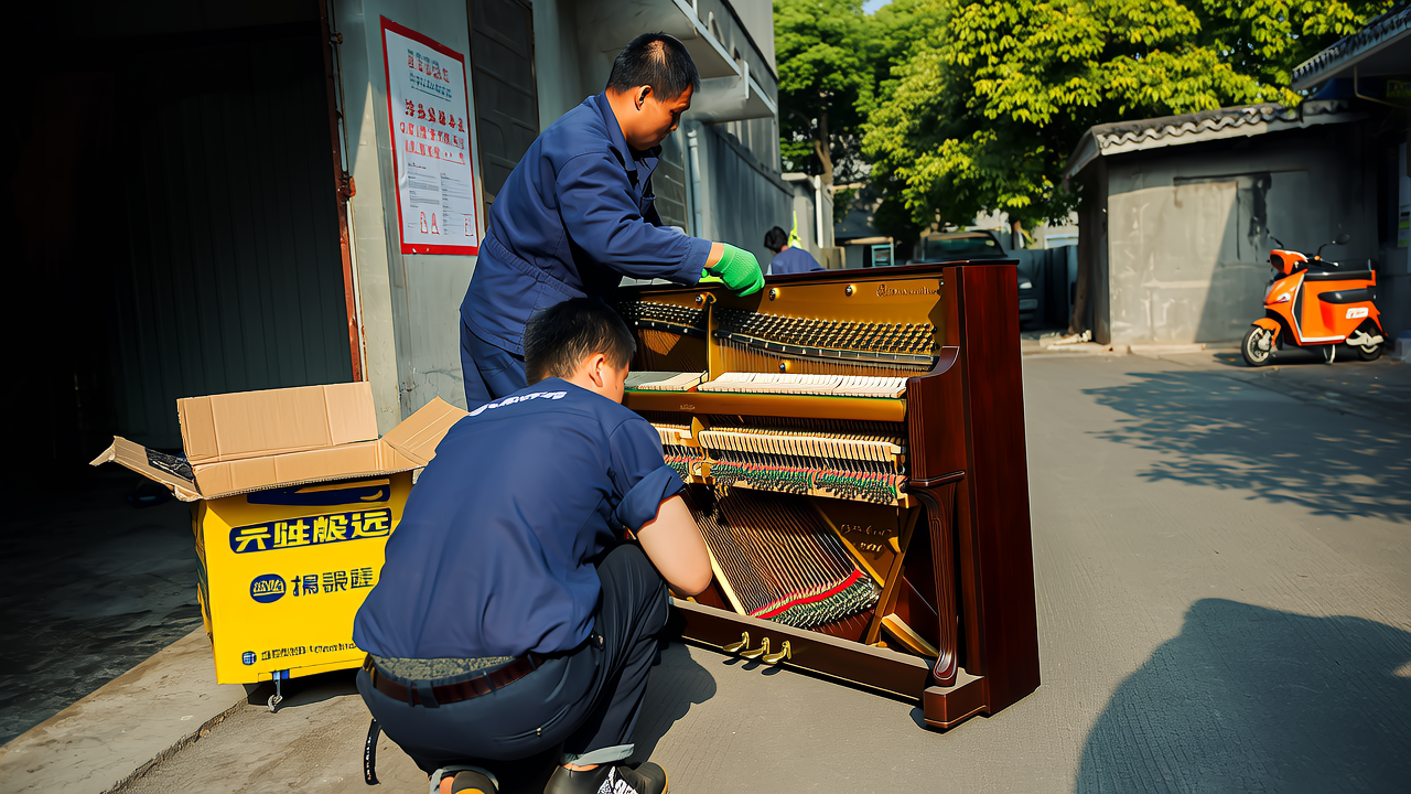 武汉钢琴搬运收费不踩坑！乔胜专业设备+透明报价全揭秘