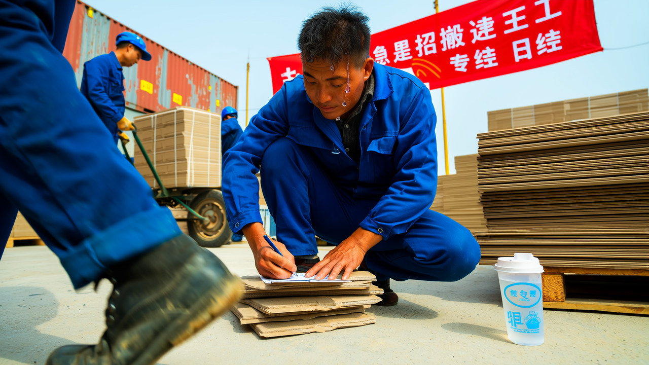 《黄冈找工厂搬运临时工？日结薪资+低门槛入职，这家平台太省心》